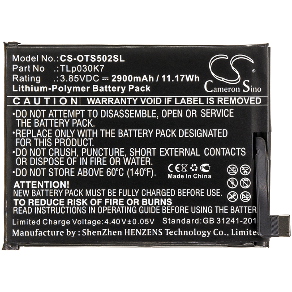 Încărcător de birou Alcatel 1S (CS-OTS502SL)