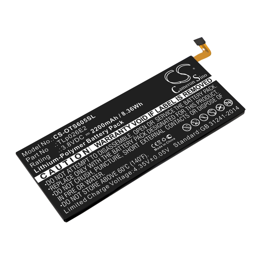 Baterie telefon mobil Alcatel OT-6055B (CS-OTS605SL)