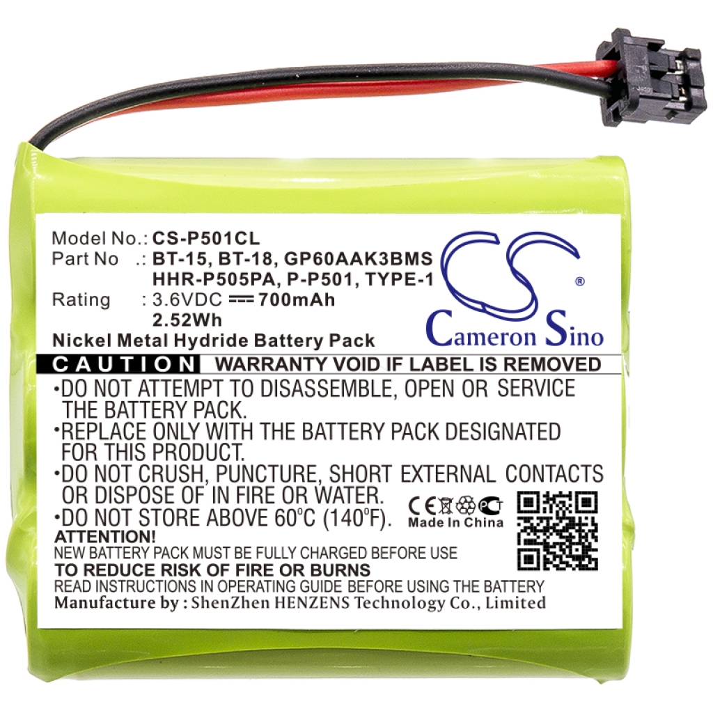 Cordless Phone Battery Radio Shack TAD-733