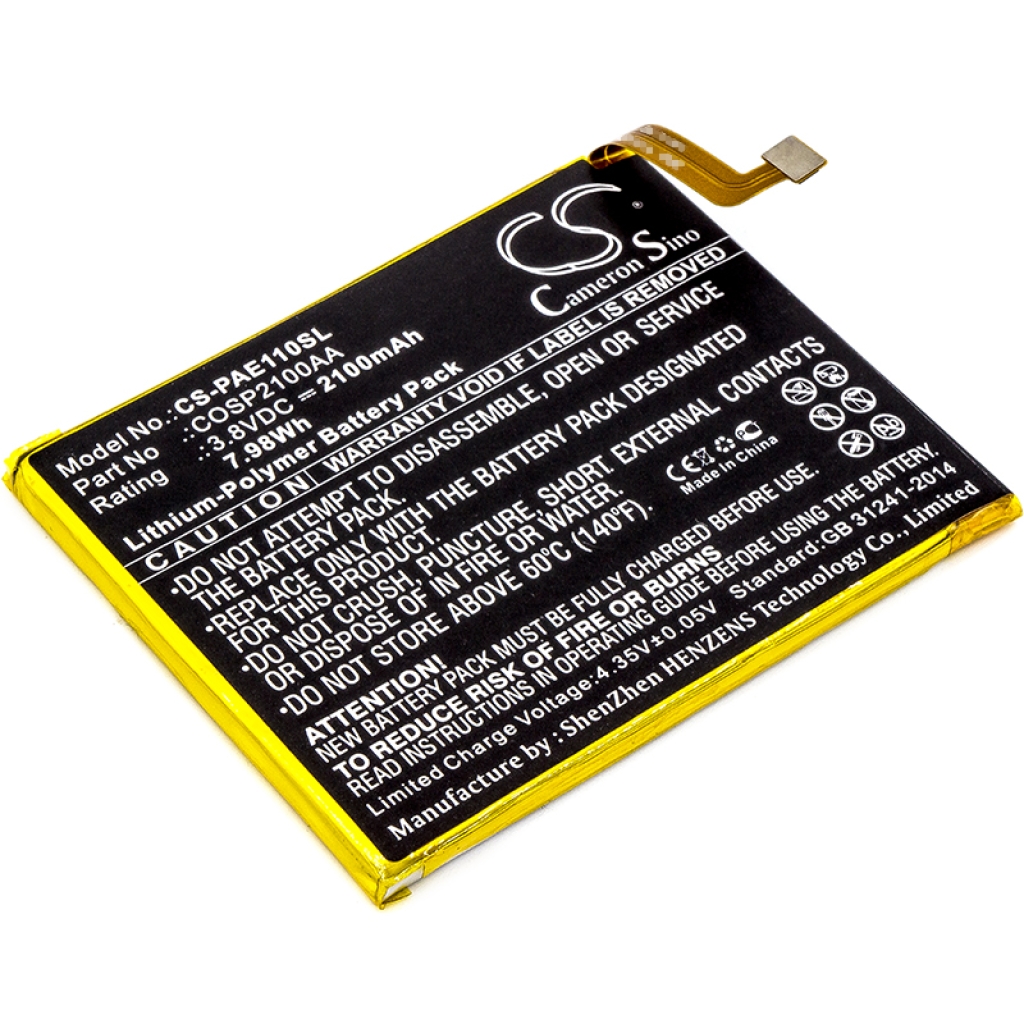 Înlocuire compatibilă pentru bateria Panasonic COSP2100AA