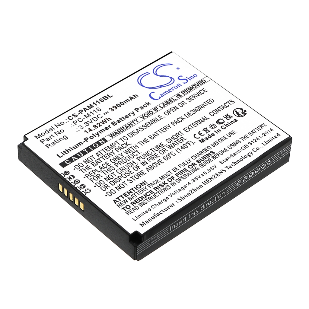 Înlocuire compatibilă pentru bateria Pax PC-M116