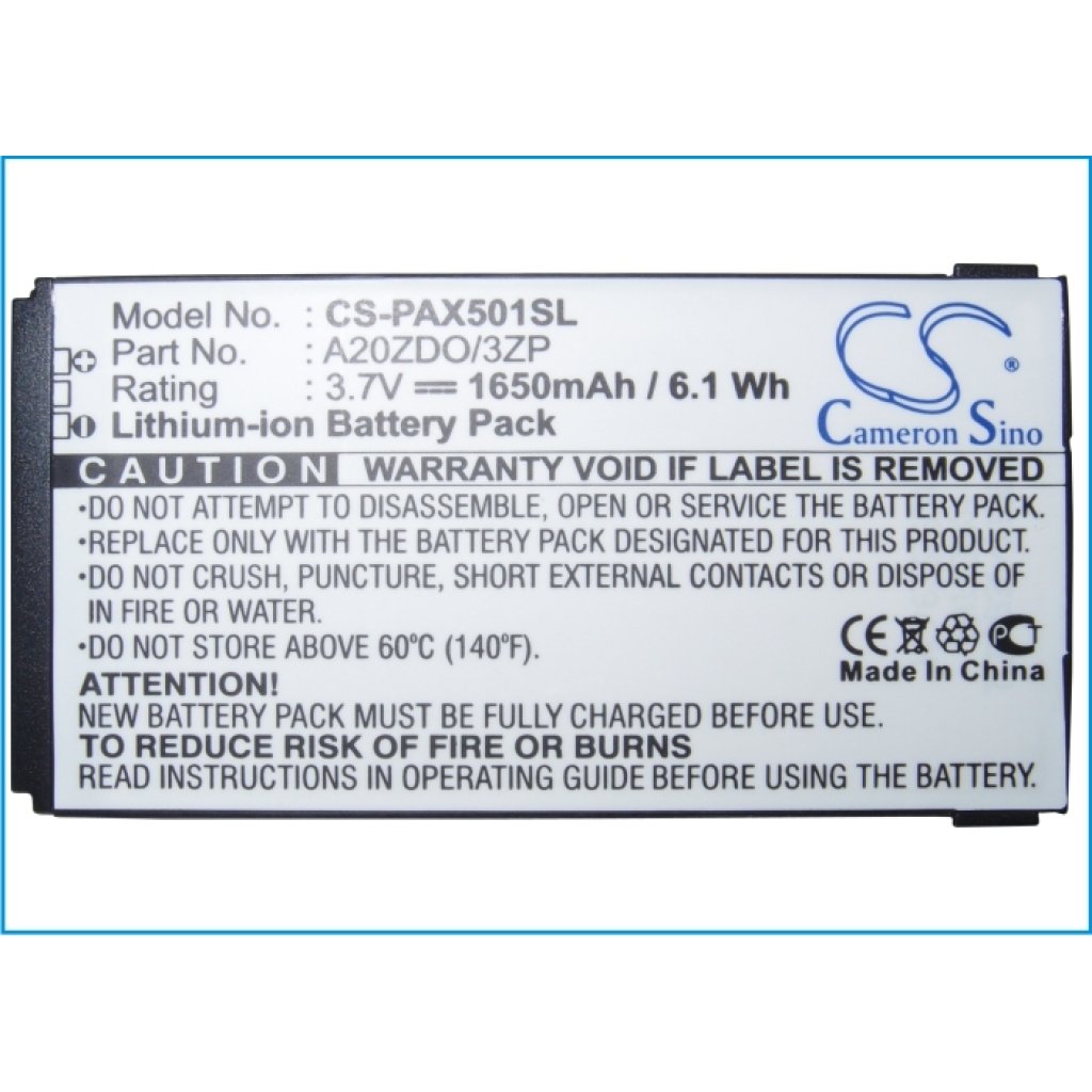 Înlocuire compatibilă pentru bateria Philips A20ZDO/3ZP,AB2000AWMC,AB2000FWML