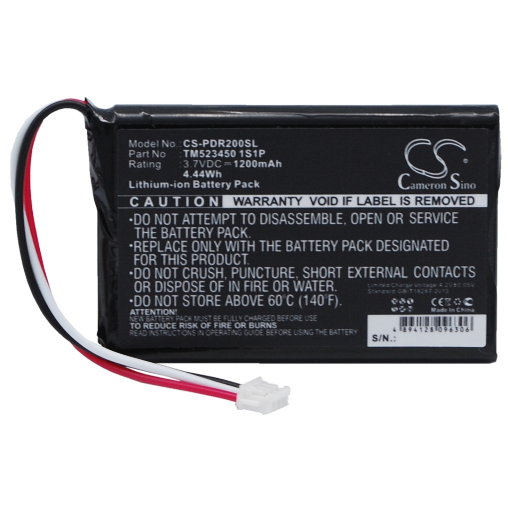 Înlocuire compatibilă pentru bateria Pharos TM523450 1S1P