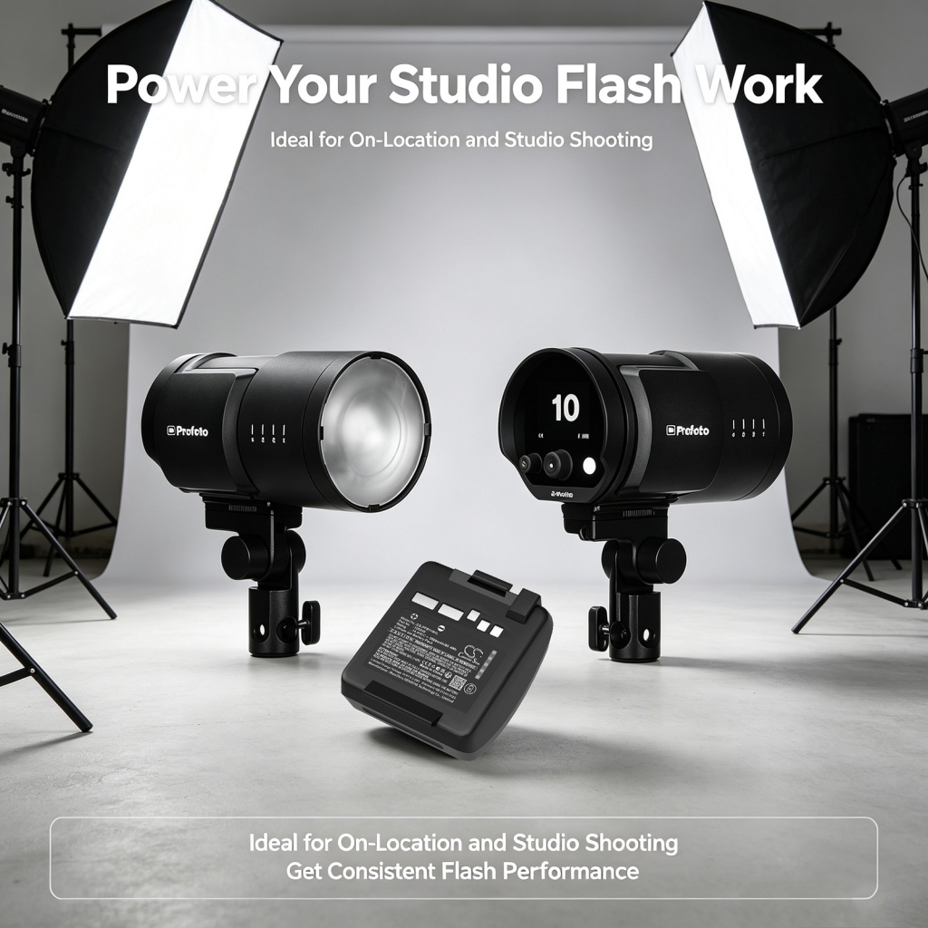 Baterii compatibil cu Profoto Monolight B10 B10 Plus B10X CS-PFB110HL