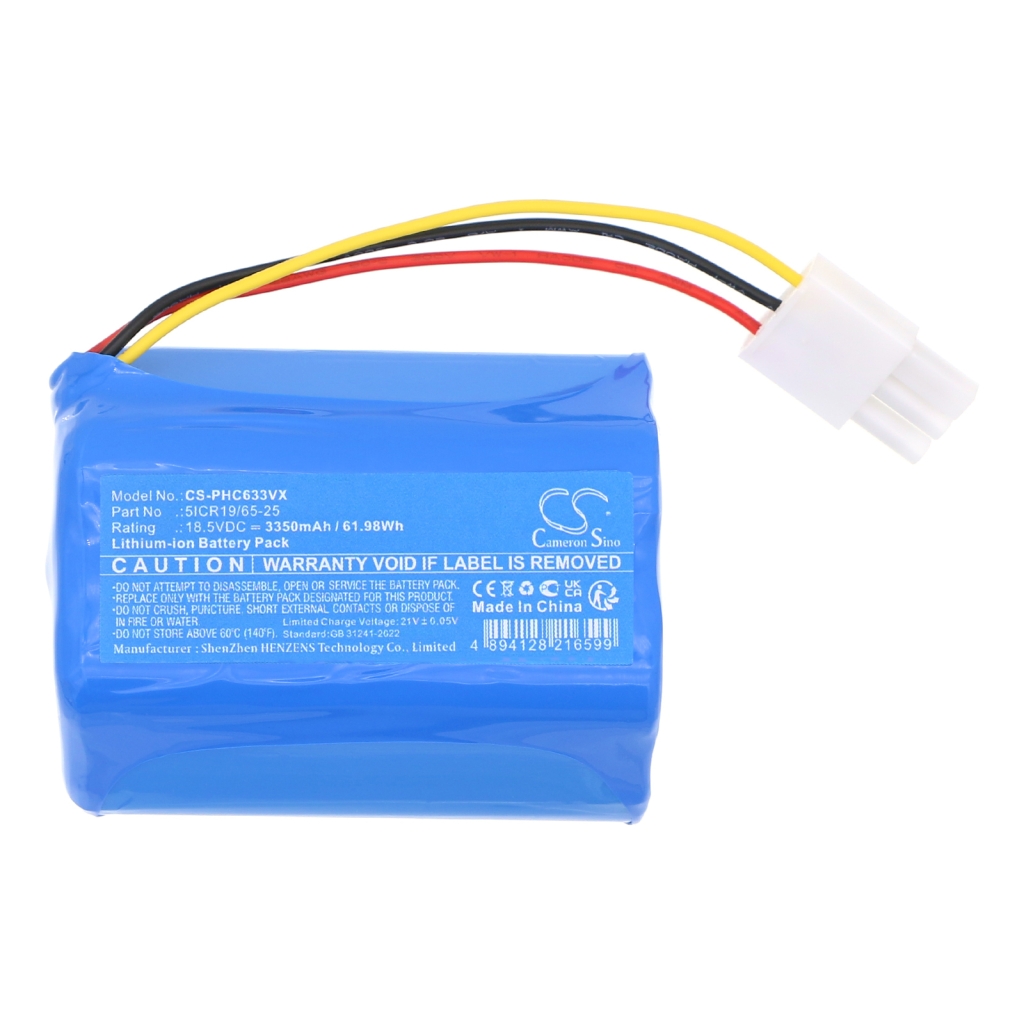 Înlocuire compatibilă pentru bateria Philips 5ICR19/65-25