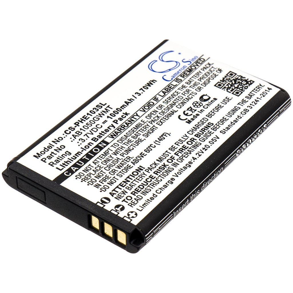 Baterie telefon mobil Philips Xenium E106 (CS-PHE103SL)
