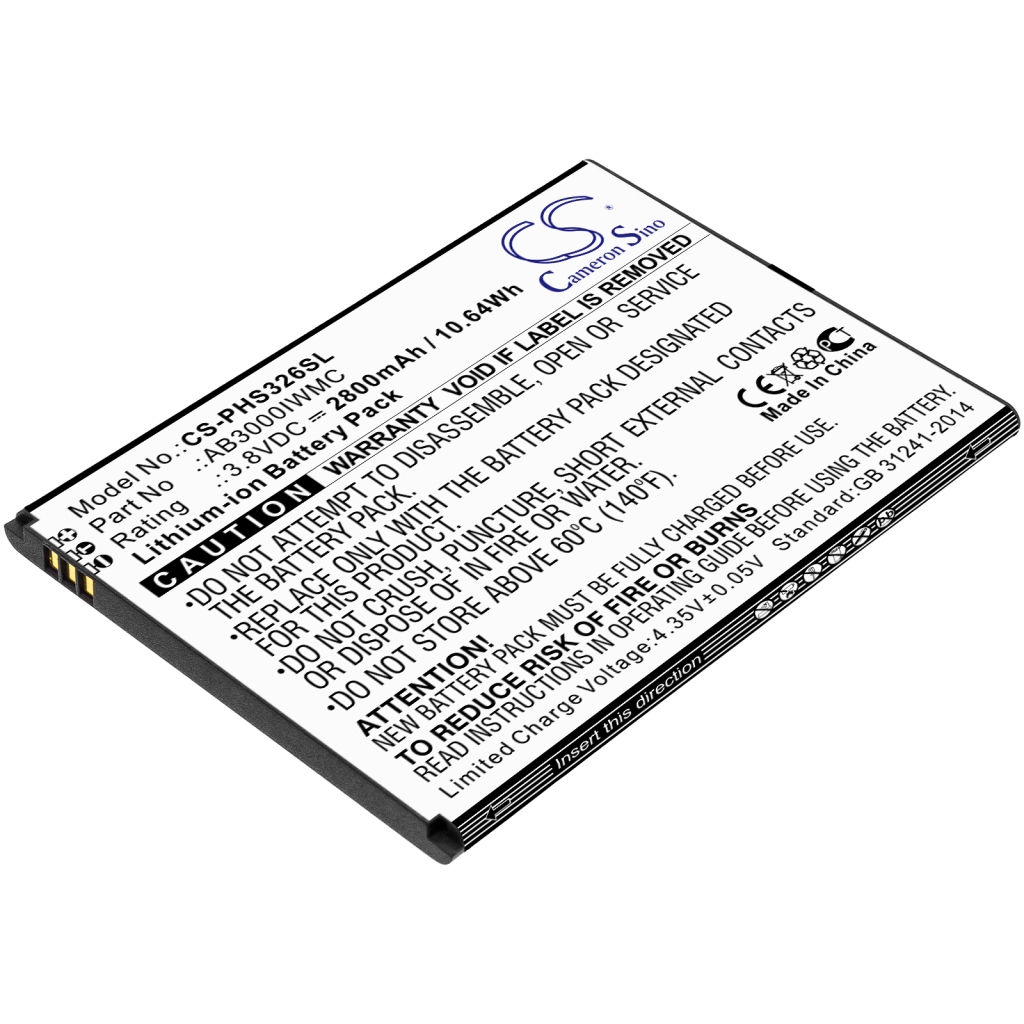 Baterie telefon mobil Philips Xenium S326 (CS-PHS326SL)
