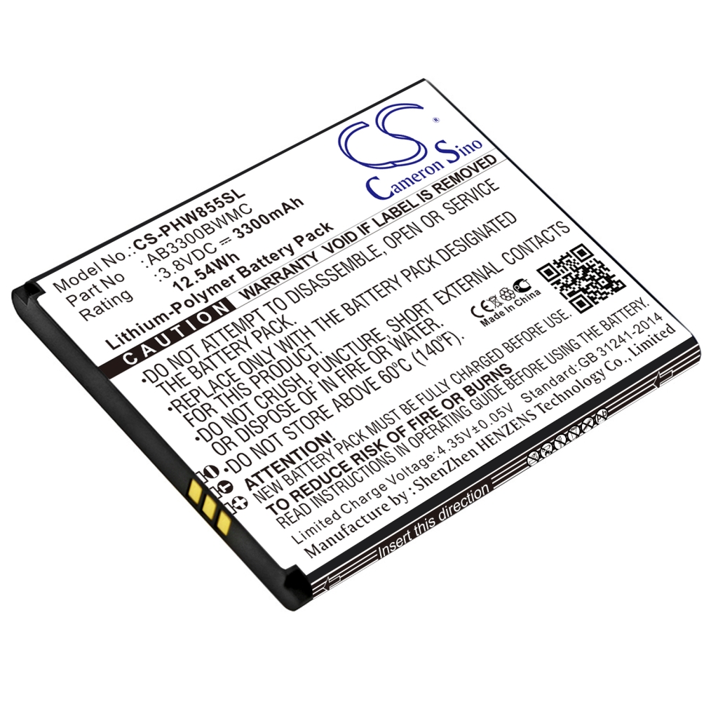 Baterie telefon mobil Philips Xenium W8555 (CS-PHW855SL)