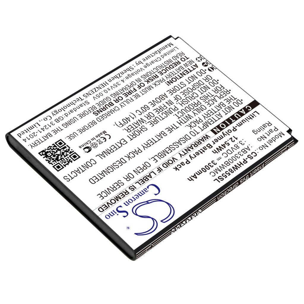 Înlocuire compatibilă pentru bateria Philips AB3300BWMC