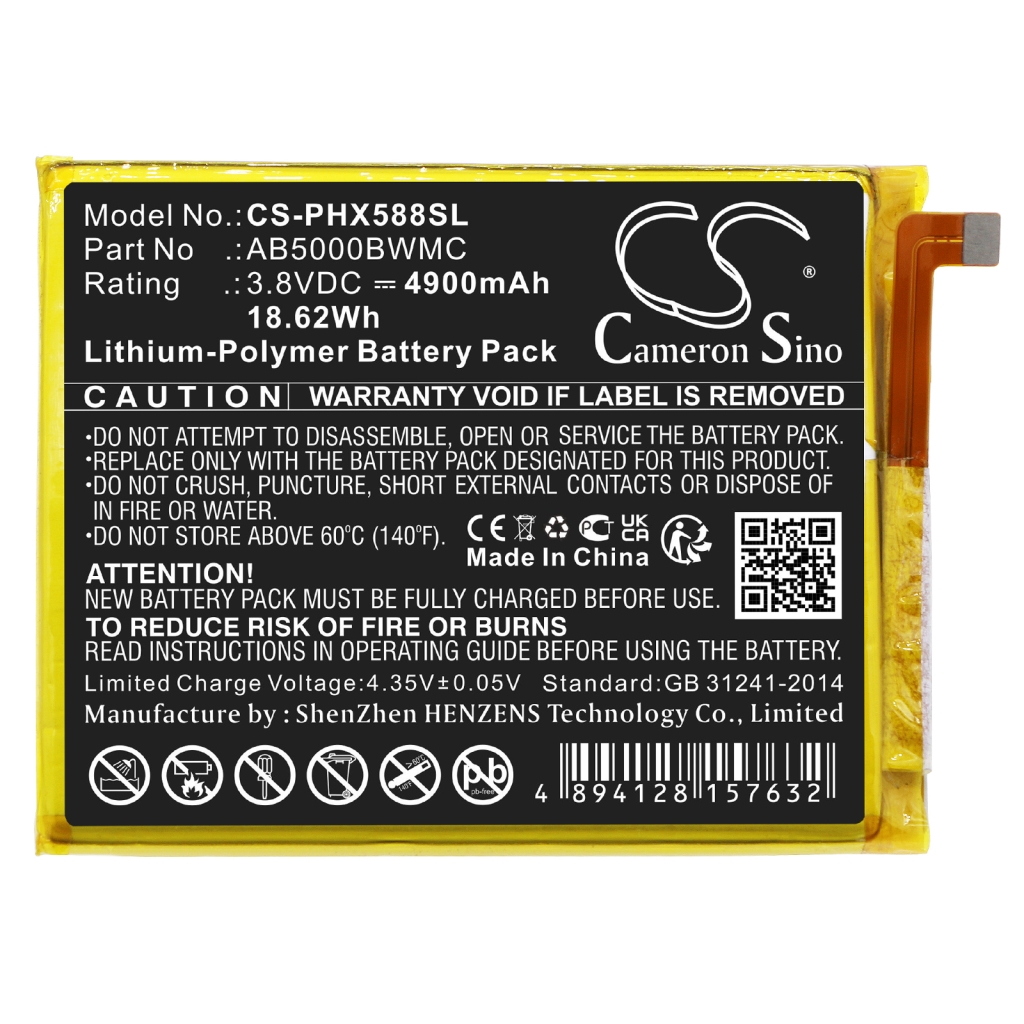 Baterie telefon mobil Philips Xenium CTX588 (CS-PHX588SL)