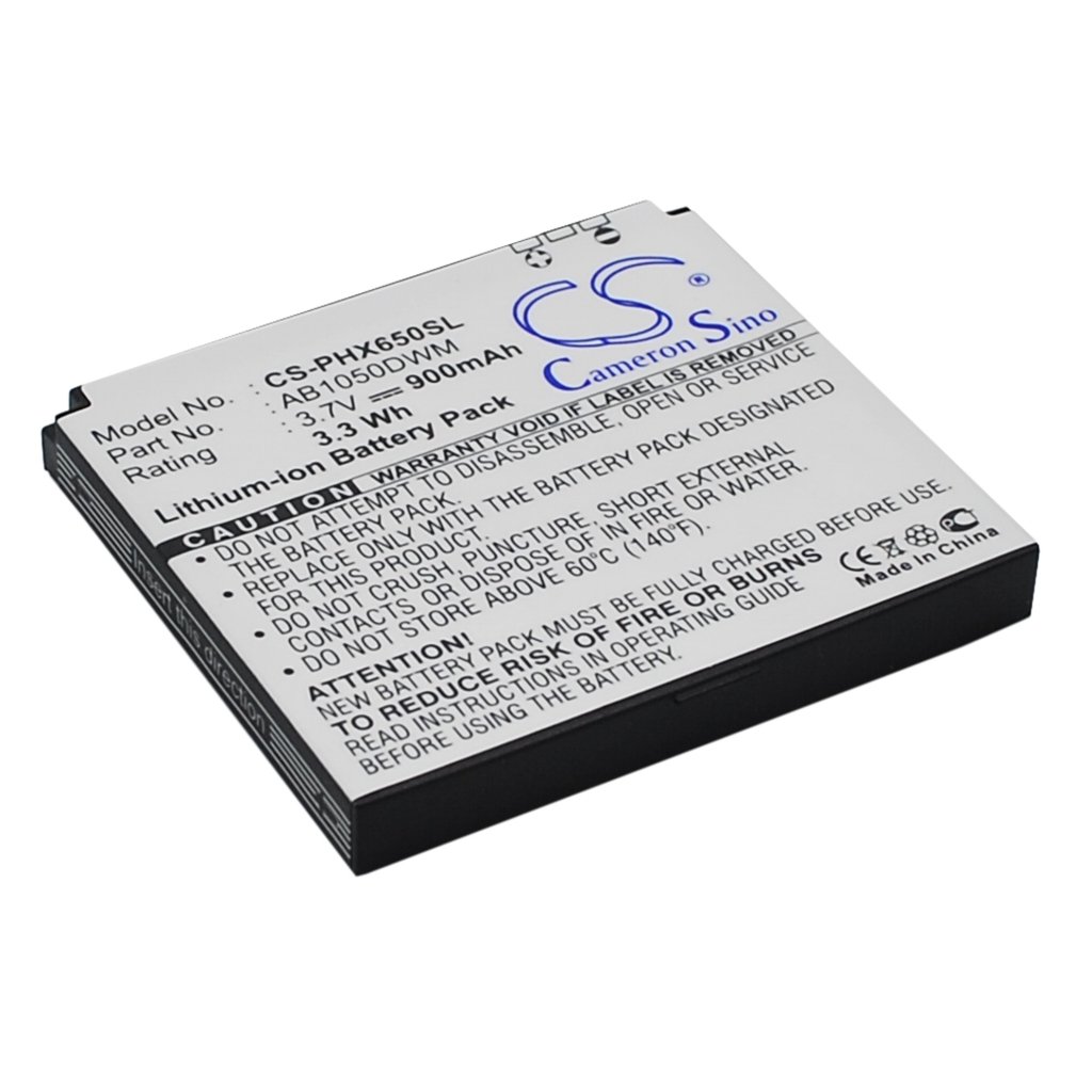Înlocuire compatibilă pentru bateria Philips AB1050DWM
