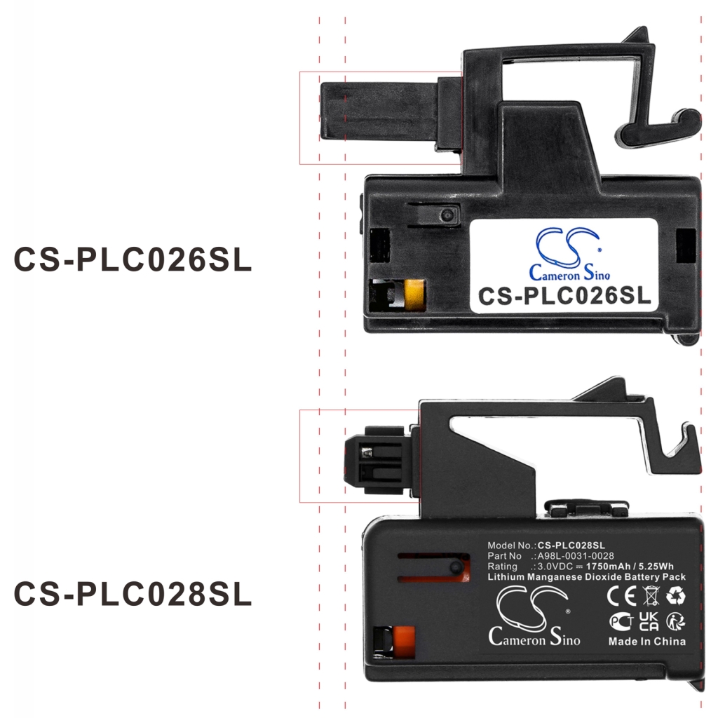 Înlocuire compatibilă pentru bateria GE A98L-0031-0026