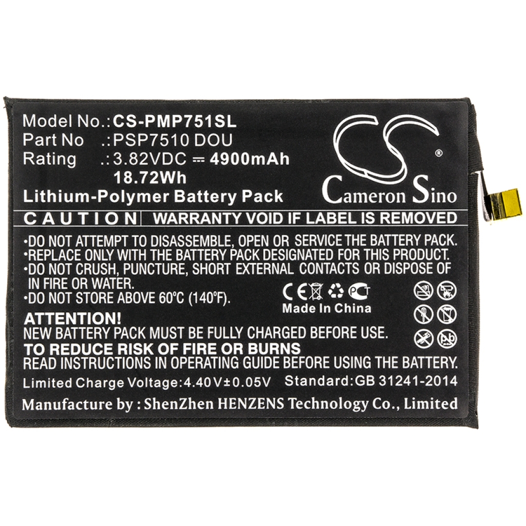 Baterie telefon mobil Prestigio PSP7510 DOU (CS-PMP751SL)