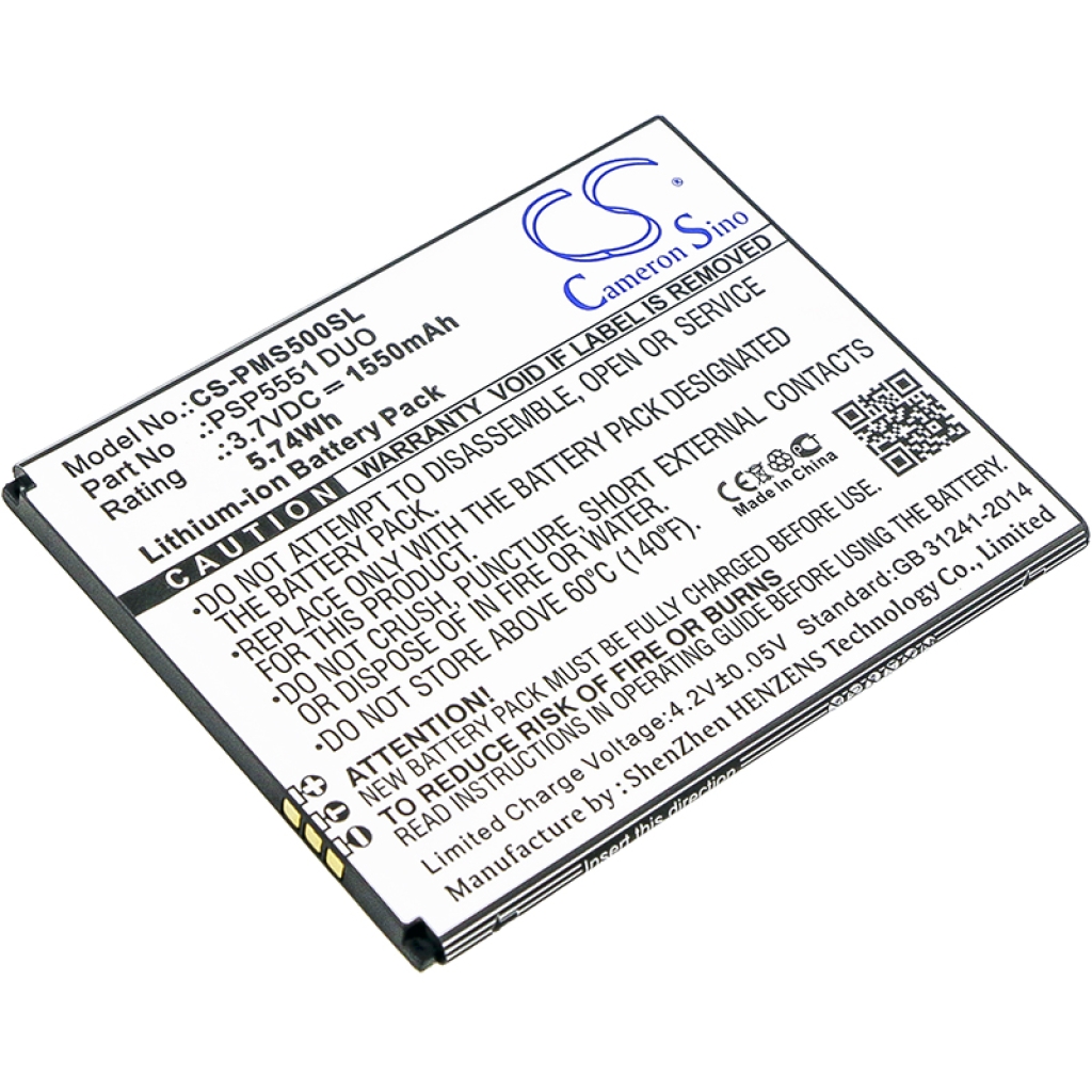 Baterie compatibil cu Prestigio CS-PMS500SL