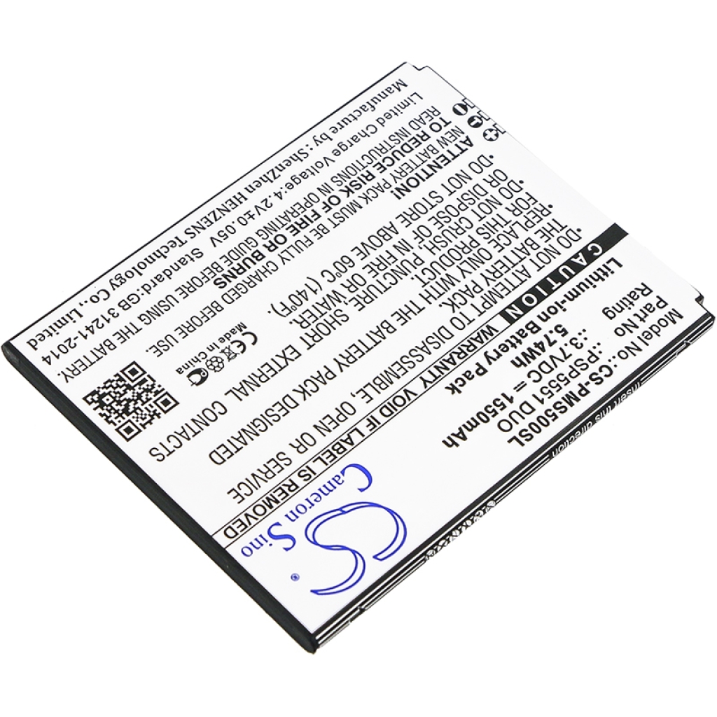 Baterie compatibil cu Prestigio CS-PMS500SL