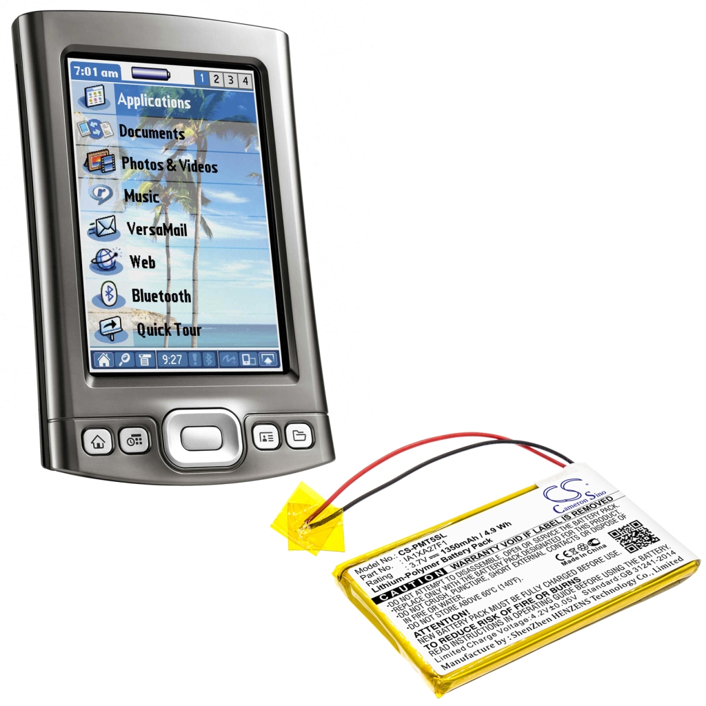 Baterie tabletă Palm Tungsten T5 (CS-PMT5SL)