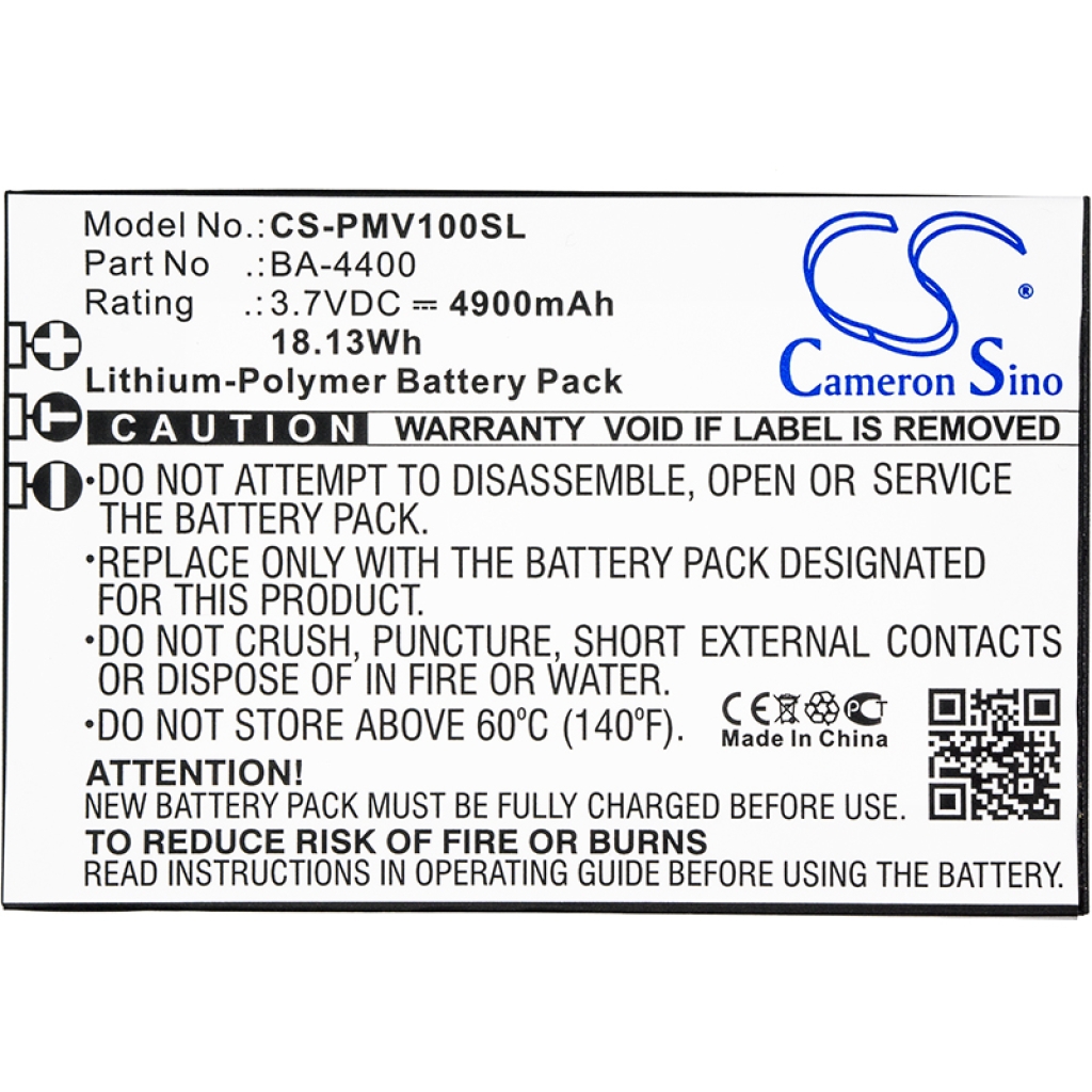 Baterie MP3, MP4, PMP Lawmate CS-PMV100SL