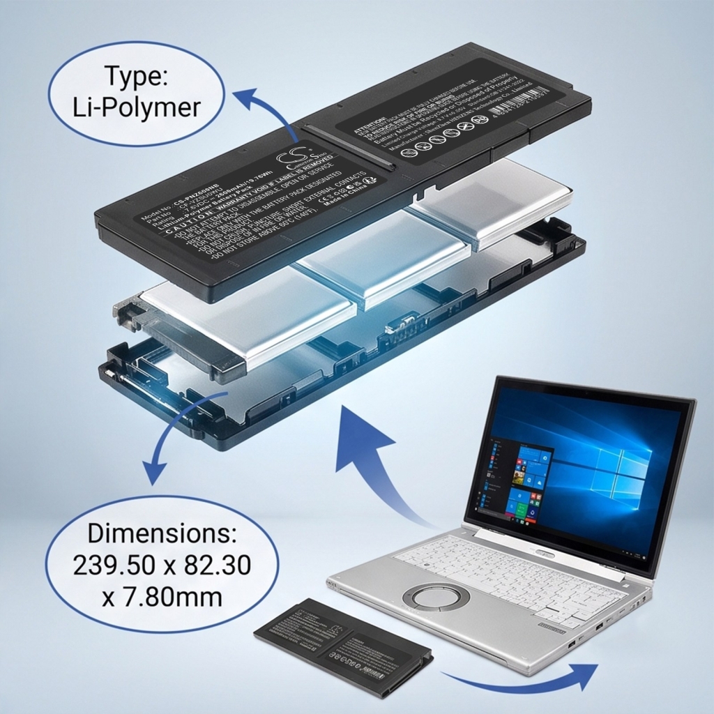 Baterie compatibil cu Panasonic CS-PNZ600NB