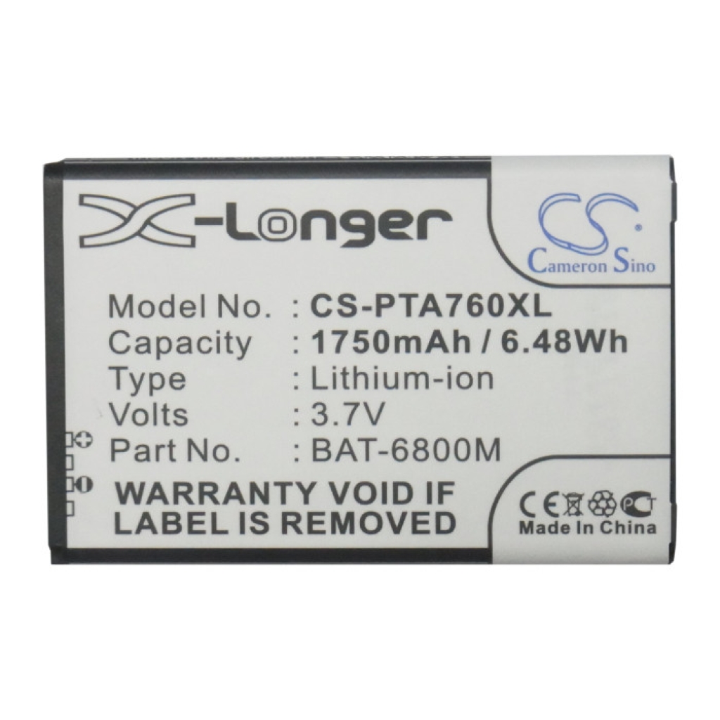 Baterie compatibil cu Pantech Sky CS-PTA760XL