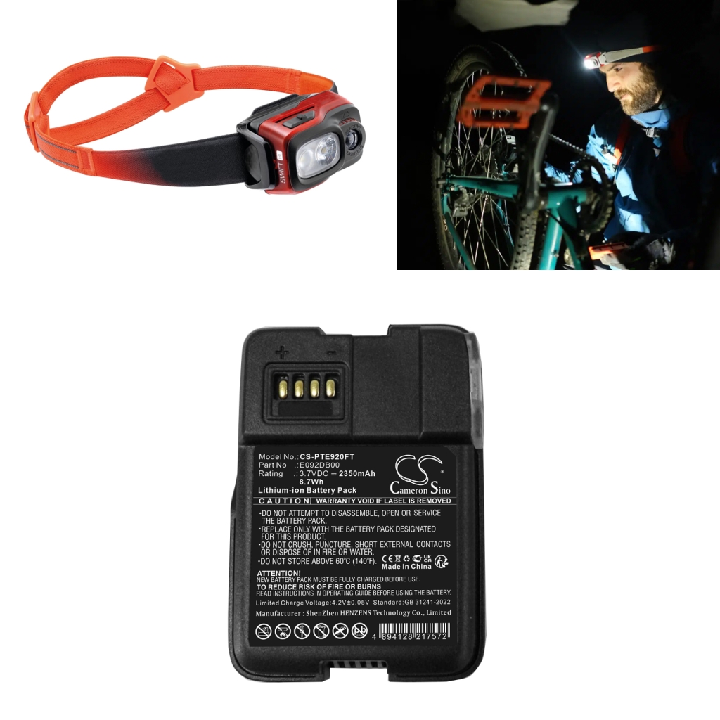 Baterie sistem de iluminat Petzl CS-PTE920FT