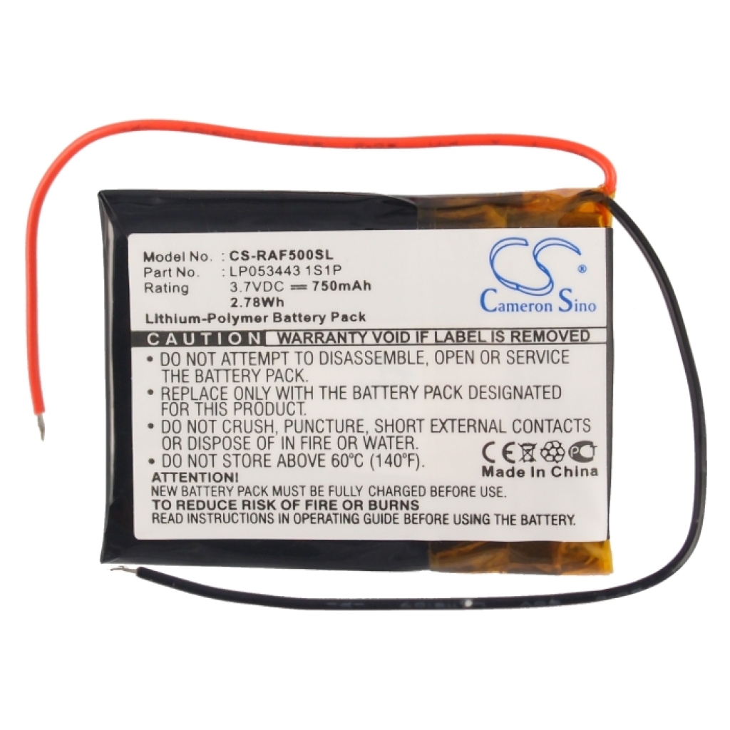 Baterie GPS, Navigator RAC 5000 WIDE (CS-RAF500SL)