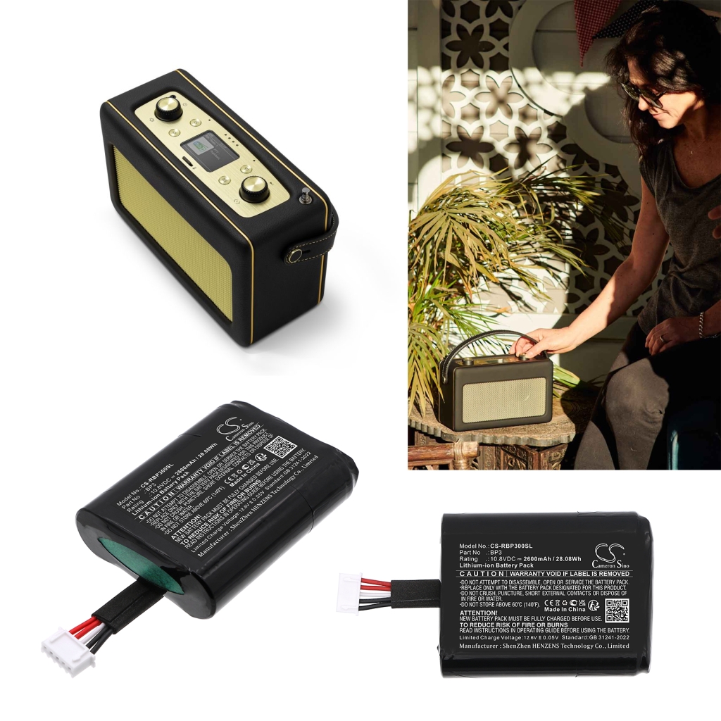 Baterie DAB Digital Roberts Stream 95i