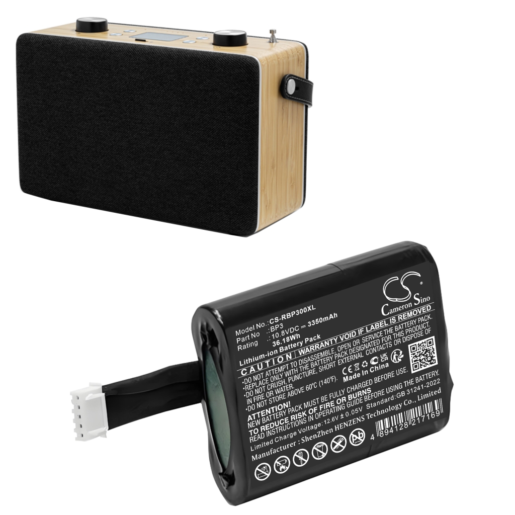 DAB Digital Battery Roberts CS-RBP300XL