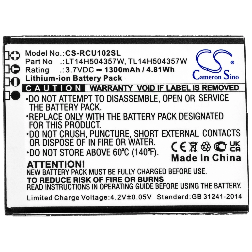 Battery Replaces LT14H504357W