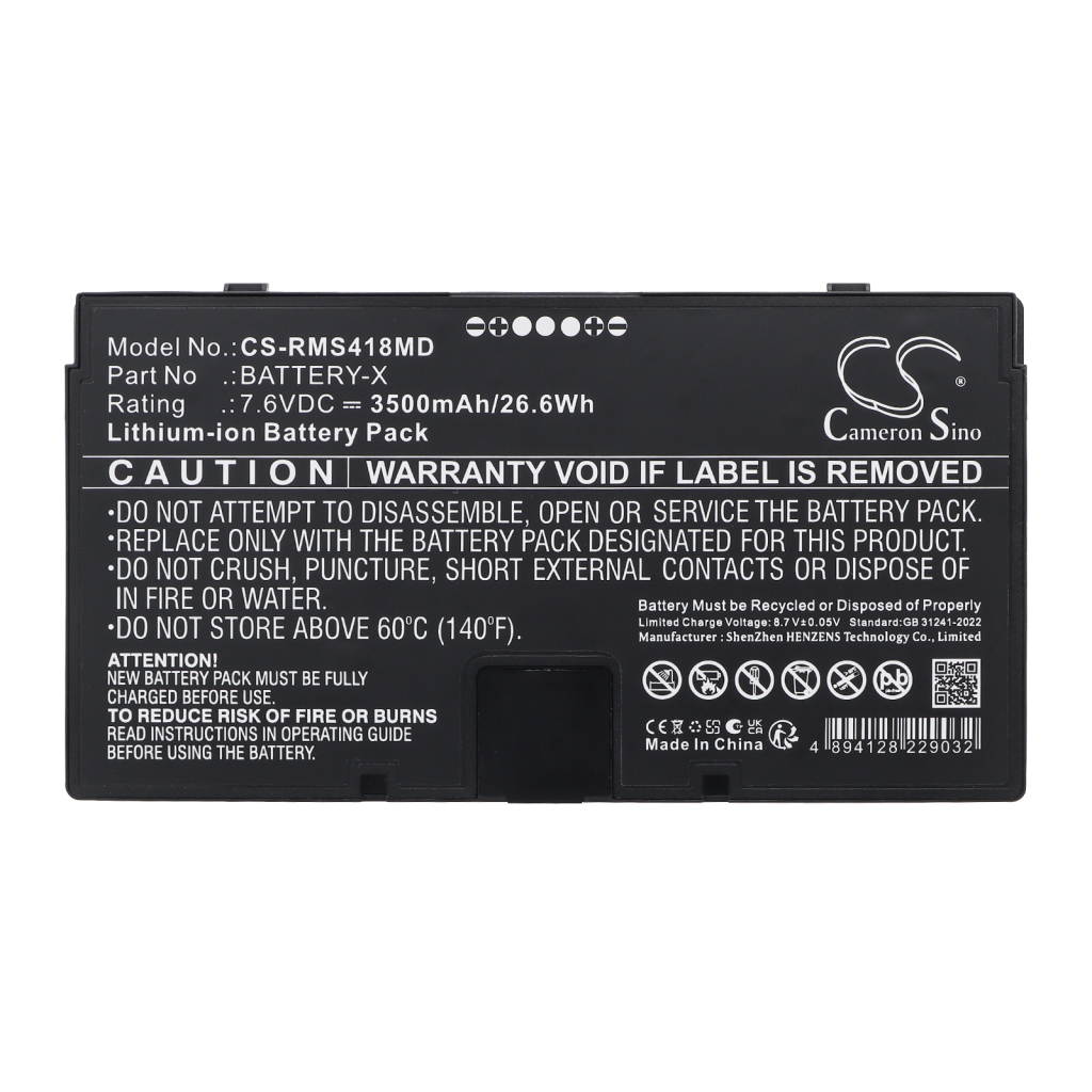 Battery for iRay XF DR Panel