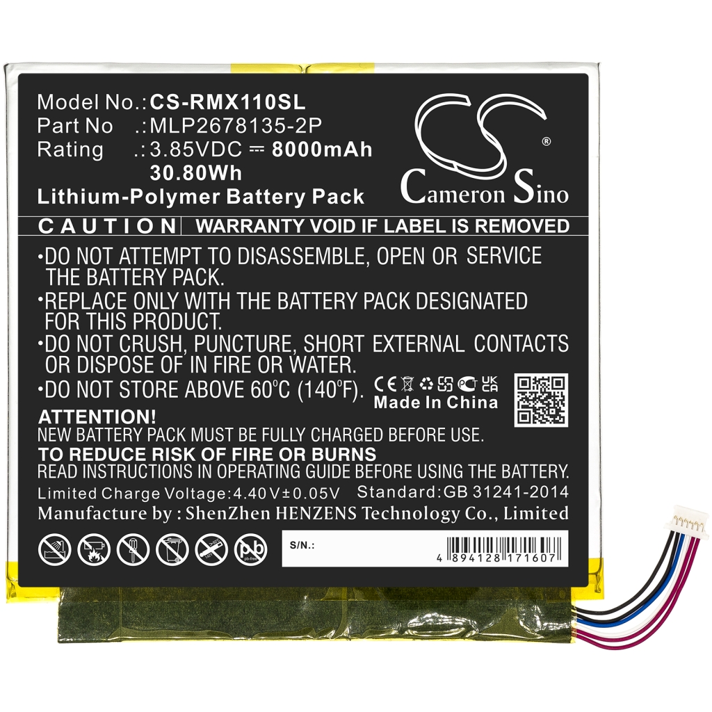 Înlocuire compatibilă pentru bateria Verizon MLP2678135-2P