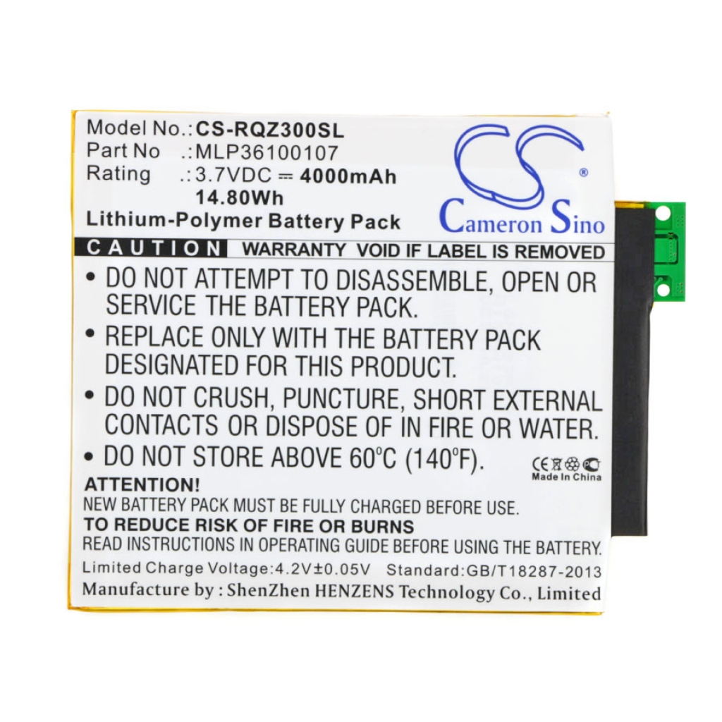 Înlocuire compatibilă pentru bateria Verizon MLP36100107,SQU-1408