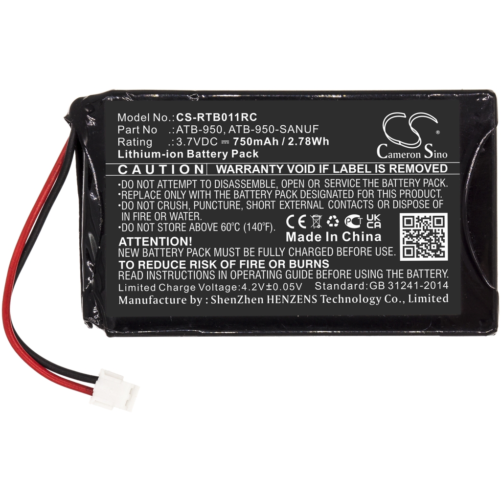 Baterie telecomandă RTI CS-RTB011RC