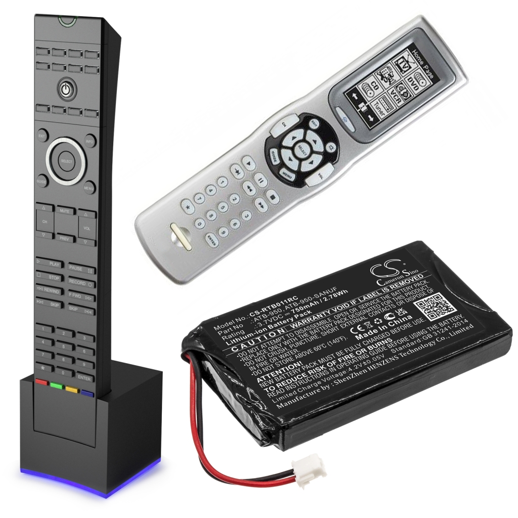 Baterie telecomandă RTI CS-RTB011RC