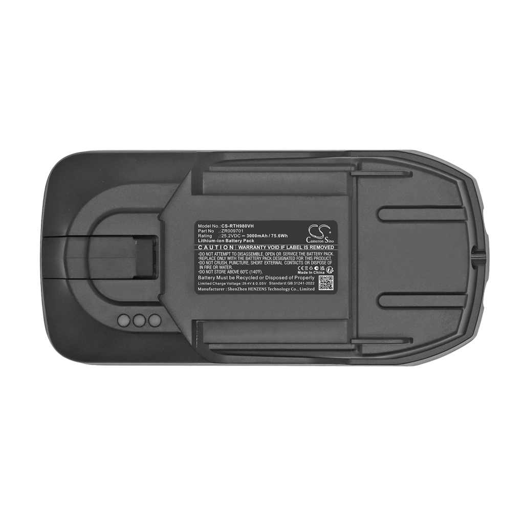Baterii compatibil cu Rowenta RH 9811 WO 4Q0 9812 WO 4Q0 9829 WO 4Q0 CS-RTH980VH