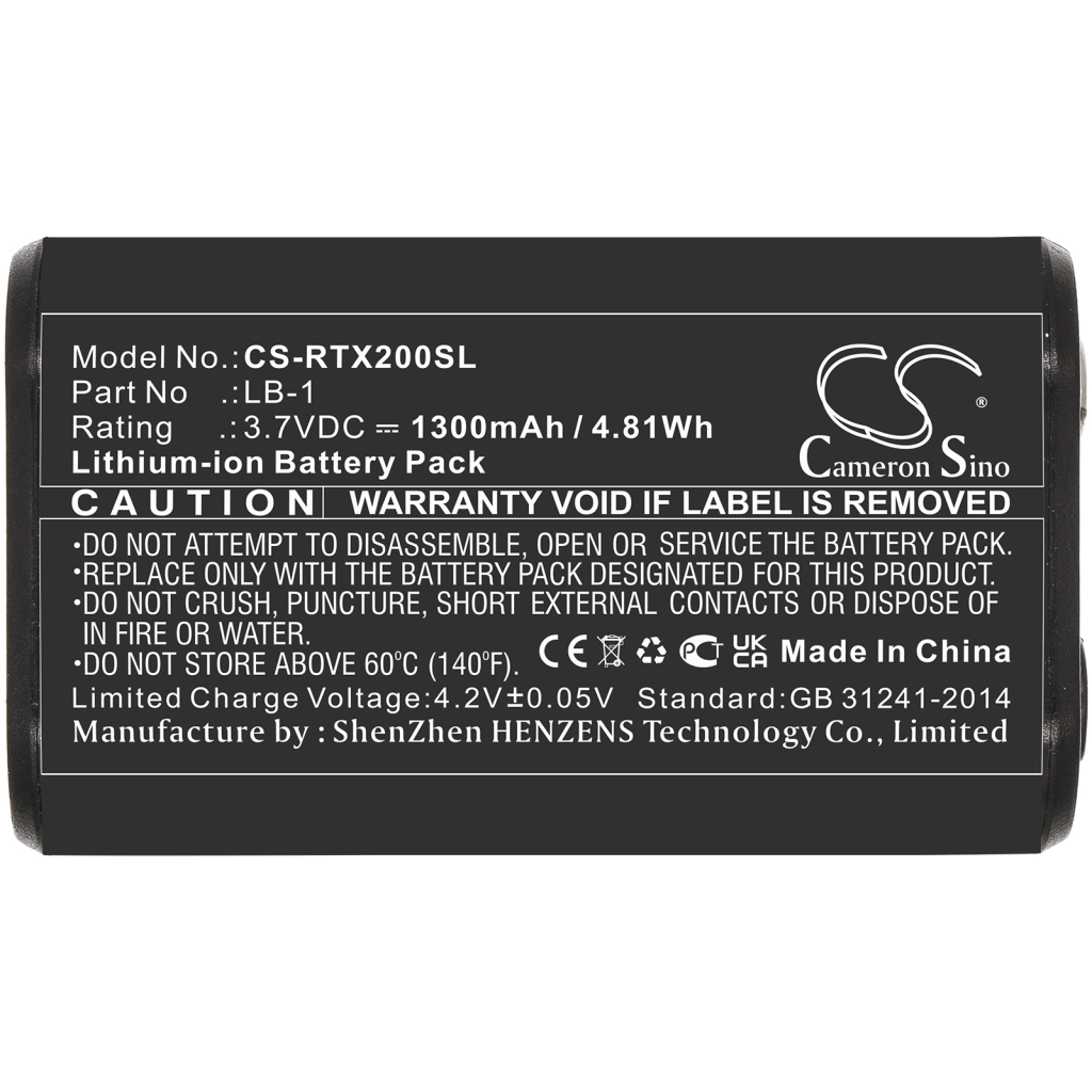 Baterie microfon Rode CS-RTX200SL
