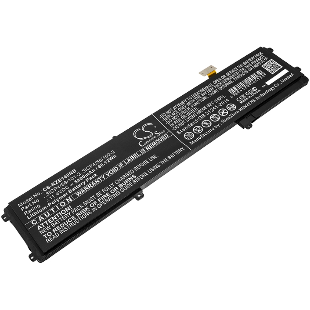 Baterii pentru laptop Razer RZ09-01952E32 (CS-RZB140NB)