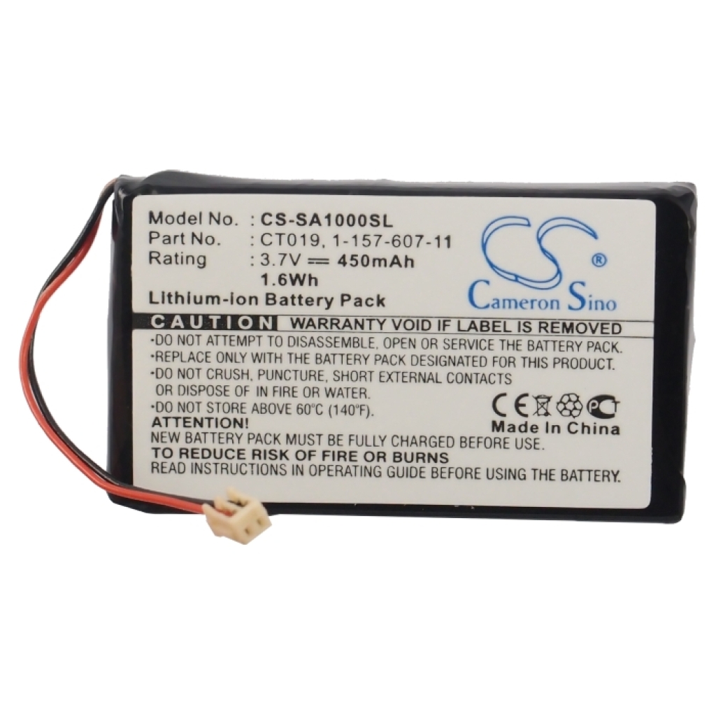 Baterie MP3, MP4, PMP Sony CS-SA1000SL