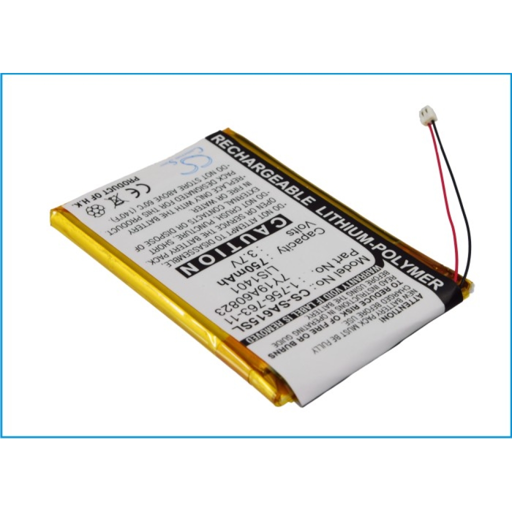Baterie MP3, MP4, PMP Sony CS-SA615SL
