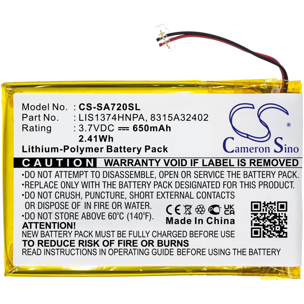 Baterie MP3, MP4, PMP Sony CS-SA720SL