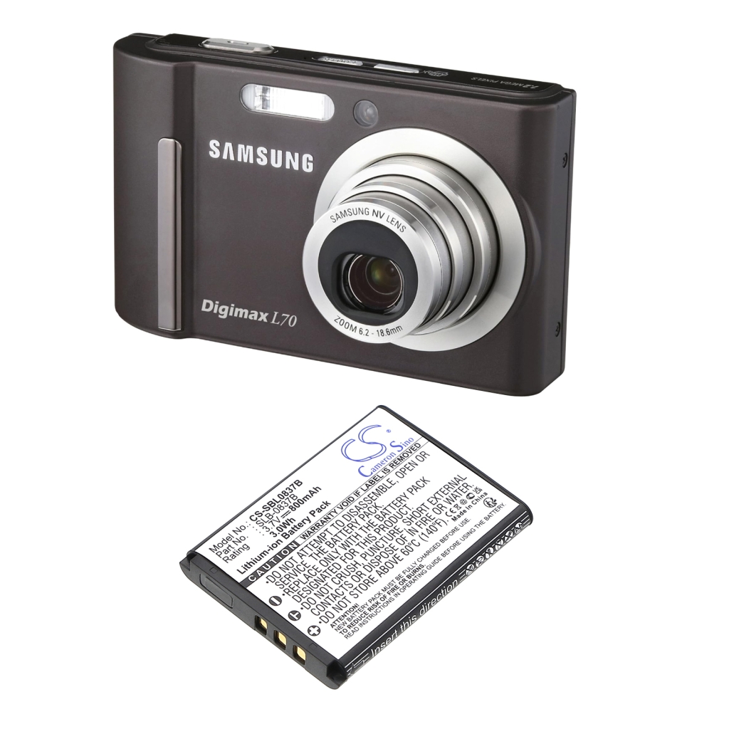 Baterie cameră foto Samsung CS-SBL0837B