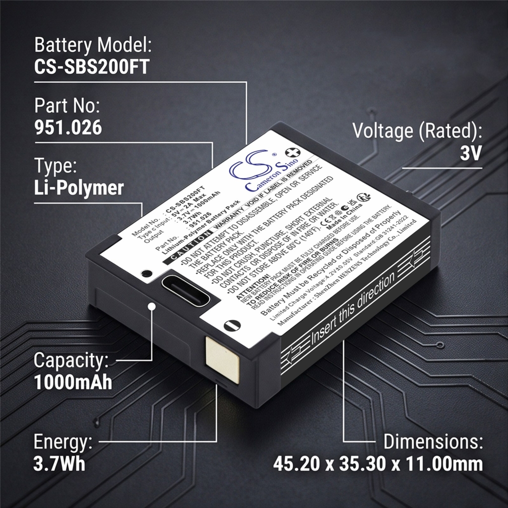 Baterie pentru Suprabeam S3