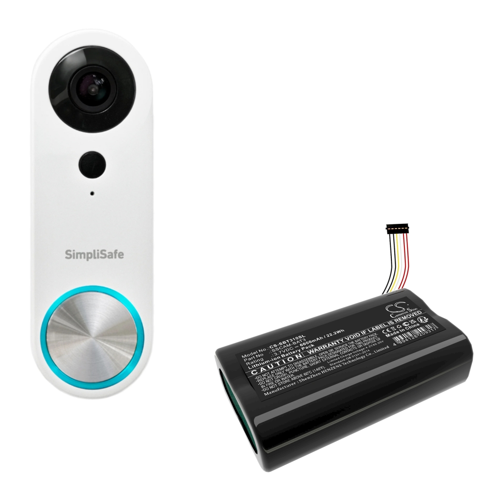 Baterie cameră de securitate acasă Simplisafe SimpliSafe