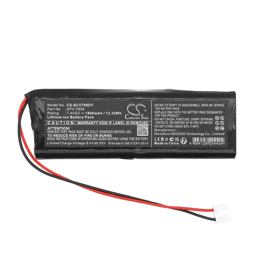 Baterii Baterie DVD Player CS-SCV799DY