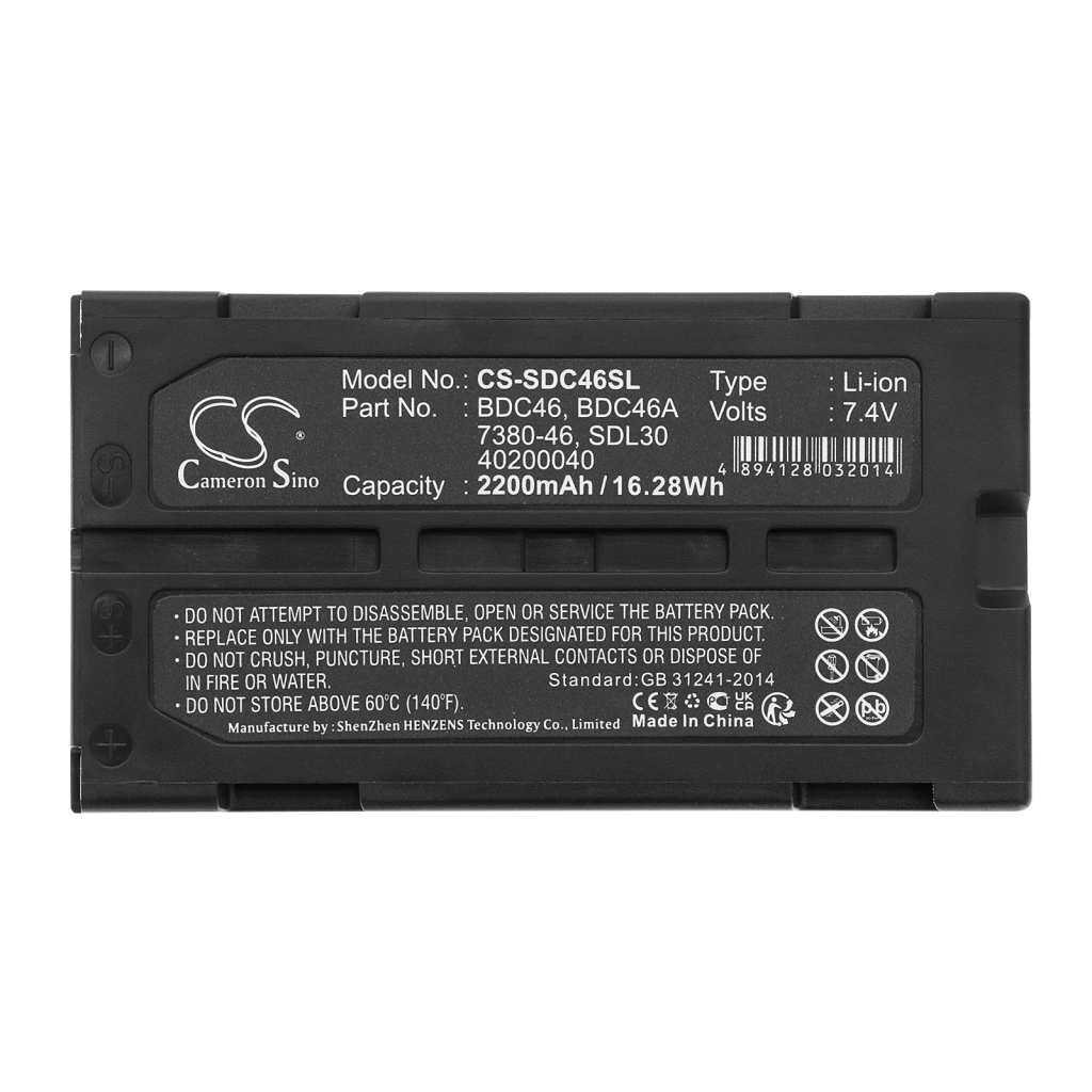 Power Tools Battery Sokkia SDL30M 30R