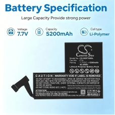 Compatible battery replacement for steam F7A