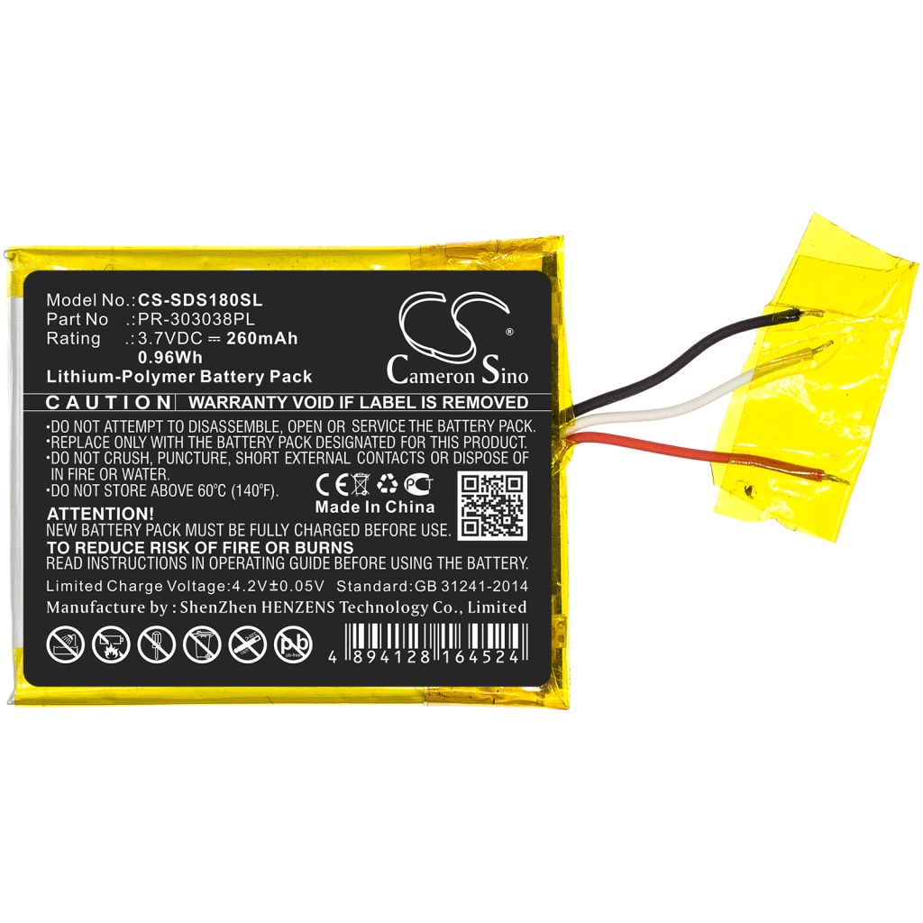 Baterie MP3, MP4, PMP SanDisk CS-SDS180SL