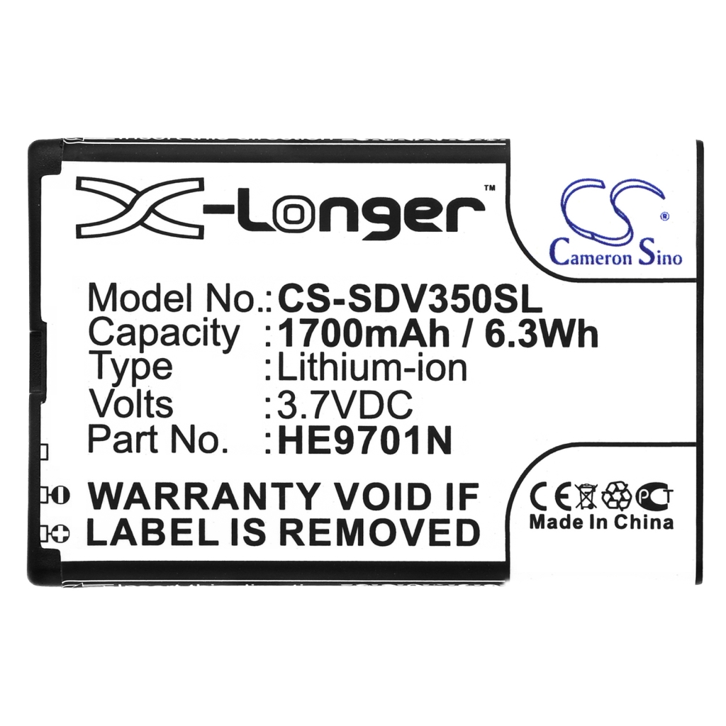 Baterii Baterie GPS, Navigator CS-SDV350SL