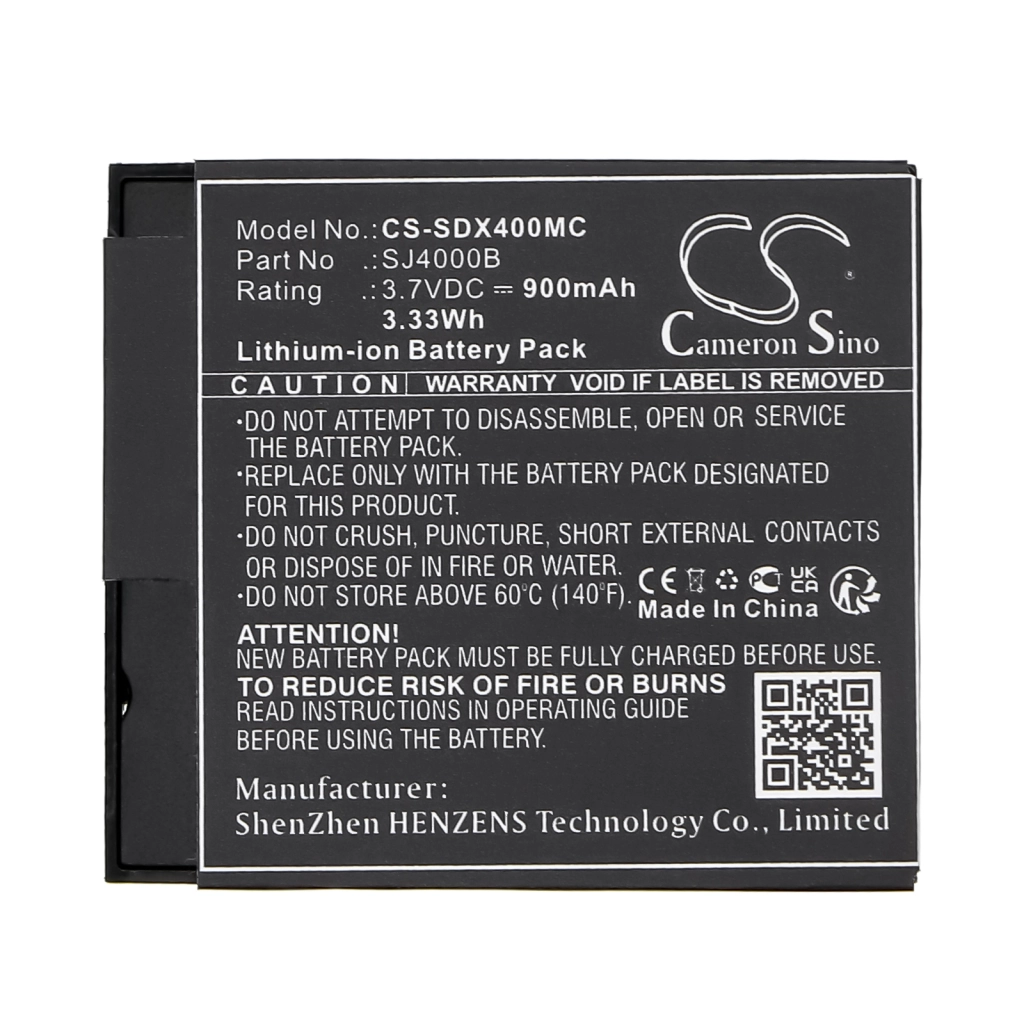 Camera Battery Eken CS-SDX400MC