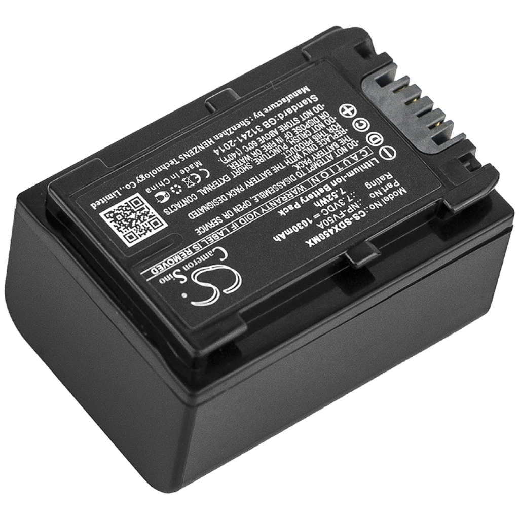 Înlocuire compatibilă pentru bateria Sony NP-FV50A