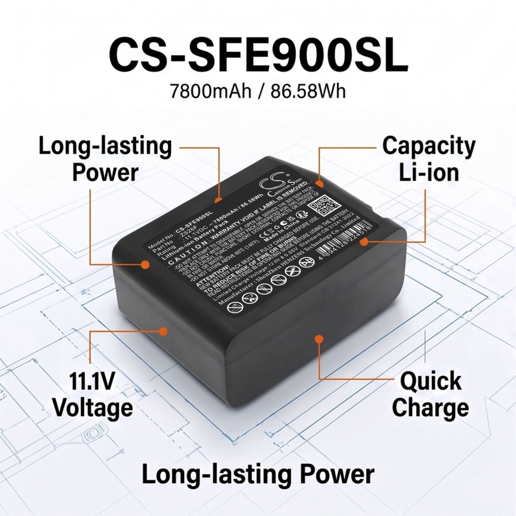 Baterie compatibil cu Signalfire CS-SFE900SL